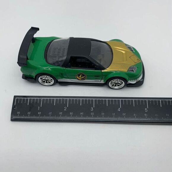Jada Honda NSX Type-R Japan Spec 2002 Green Power Rangers 1:32 Diecast VGC - Picture 2 of 7